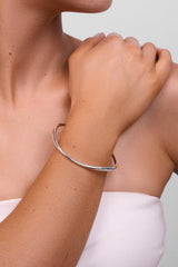 Liberte | Louella Bangle | Silver