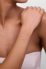 Liberte | Penny Locket Bracelet | Silver