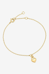Liberte | Winnie Heart Bracelet | Gold