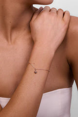 Liberte | Winnie Heart Bracelet | Rose Gold
