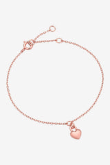Liberte | Winnie Heart Bracelet | Rose Gold