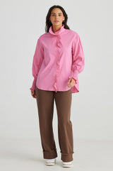 Brave + True | Countess Shirt | Pink