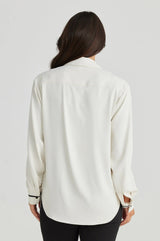 Brave + True | Hunter Cuff Shirt | Cream