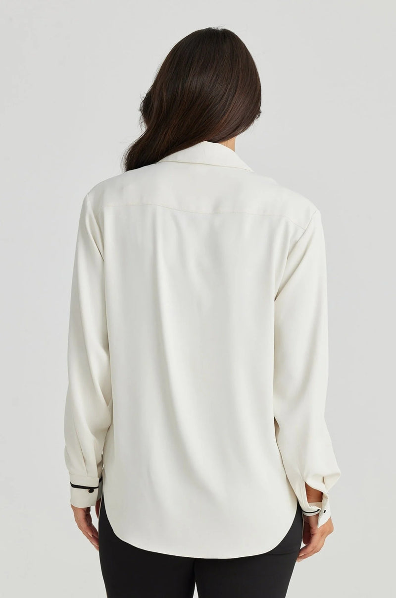 Brave + True | Hunter Cuff Shirt | Cream