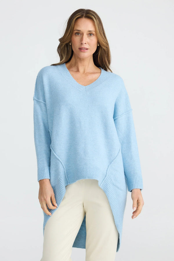 Brave & True | Wiltshire Knit | Ice Blue