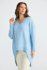 Brave & True | Wiltshire Knit | Ice Blue