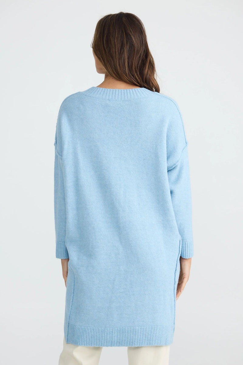 Brave & True | Wiltshire Knit | Ice Blue