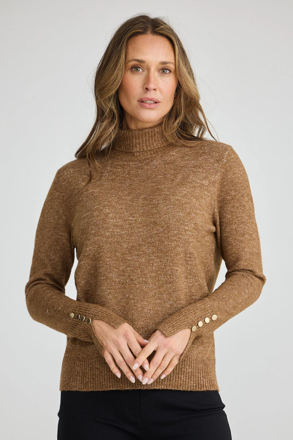 Brave & True | Pilot Knit | Nut Marle