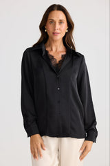 brave+true | Jemima Shirt | Black