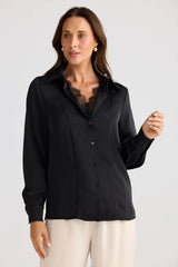 brave+true | Jemima Shirt | Black