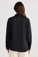 brave+true | Jemima Shirt | Black
