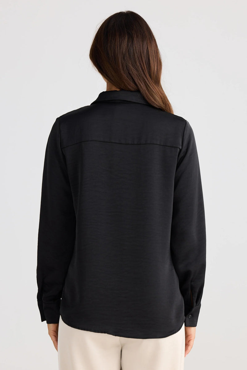brave+true | Jemima Shirt | Black