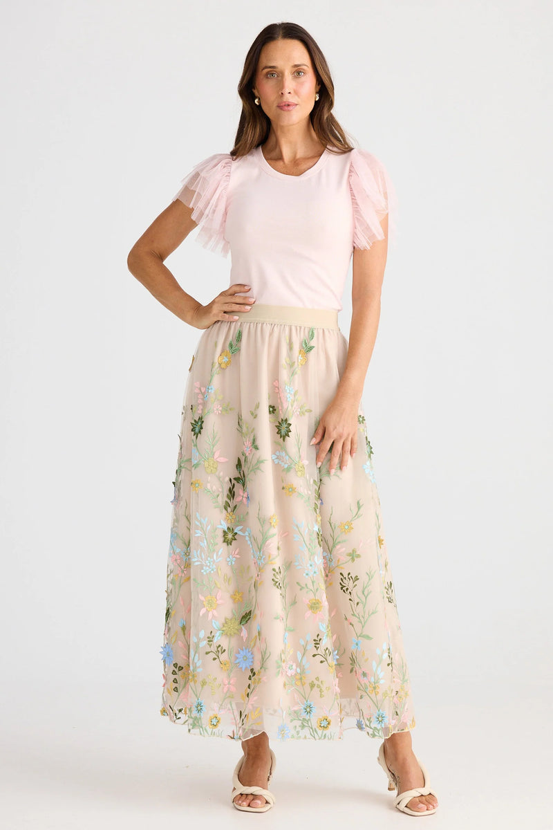 brave+true | Enchanted Skirt | Enchanted Embroidery