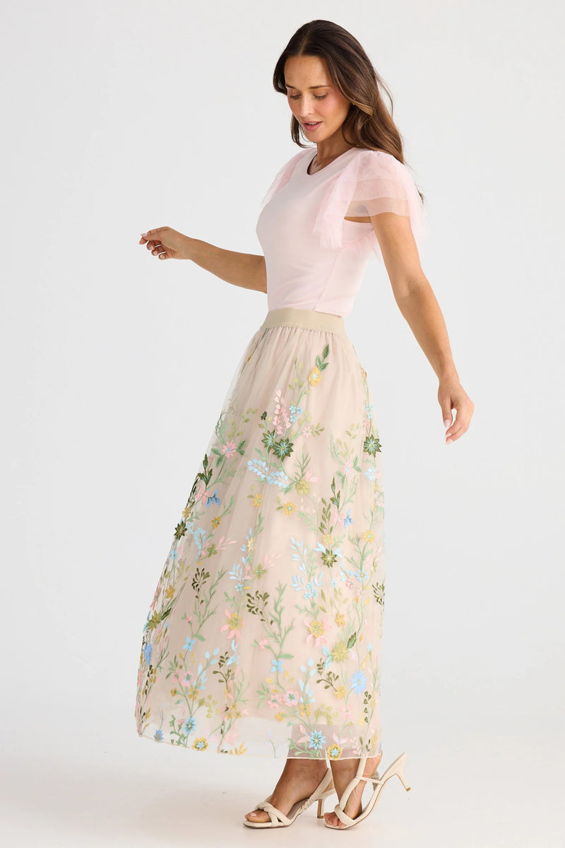 brave+true | Enchanted Skirt | Enchanted Embroidery