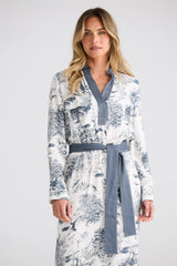 brave+true | Keera Dress | Slate Toile