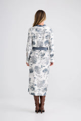 brave+true | Keera Dress | Slate Toile