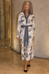 brave+true | Keera Dress | Slate Toile
