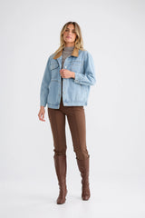 brave+true | Helen Denim Jacket | Vintage Mid Wash