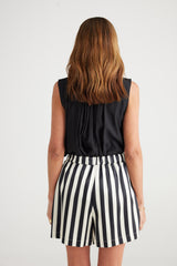 Brave + True | Odion Short | Midnight Stripe