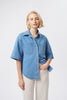 Kireina | Beth Shirt | Mid Blue