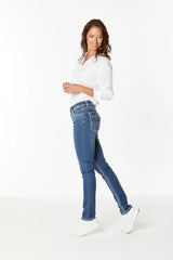 New London Jeans | Chelsea Jean | Denim with White Stitching