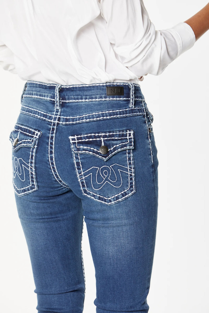 New London Jeans | Chelsea Jean | Denim with White Stitching