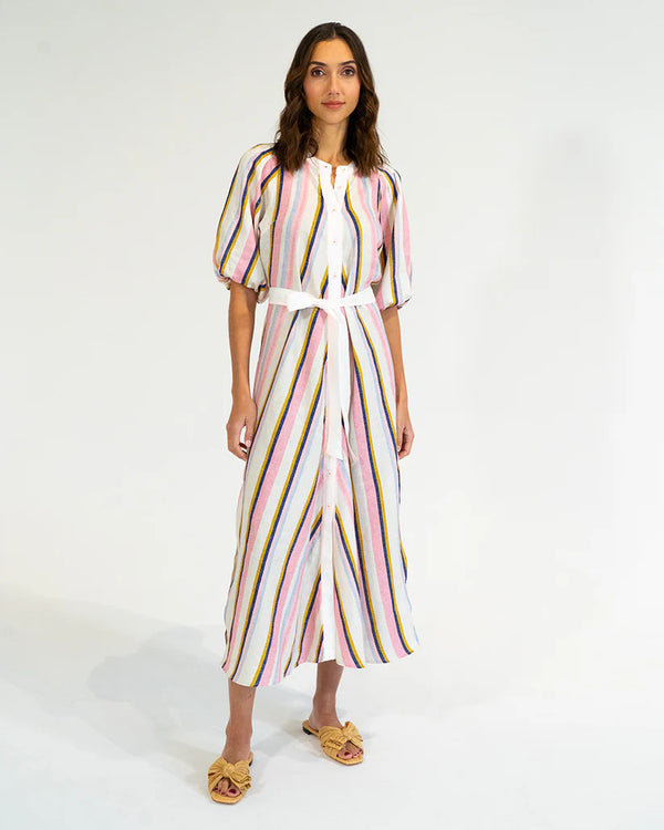 Elms+King | Cannon Dress | Catalina Stripe