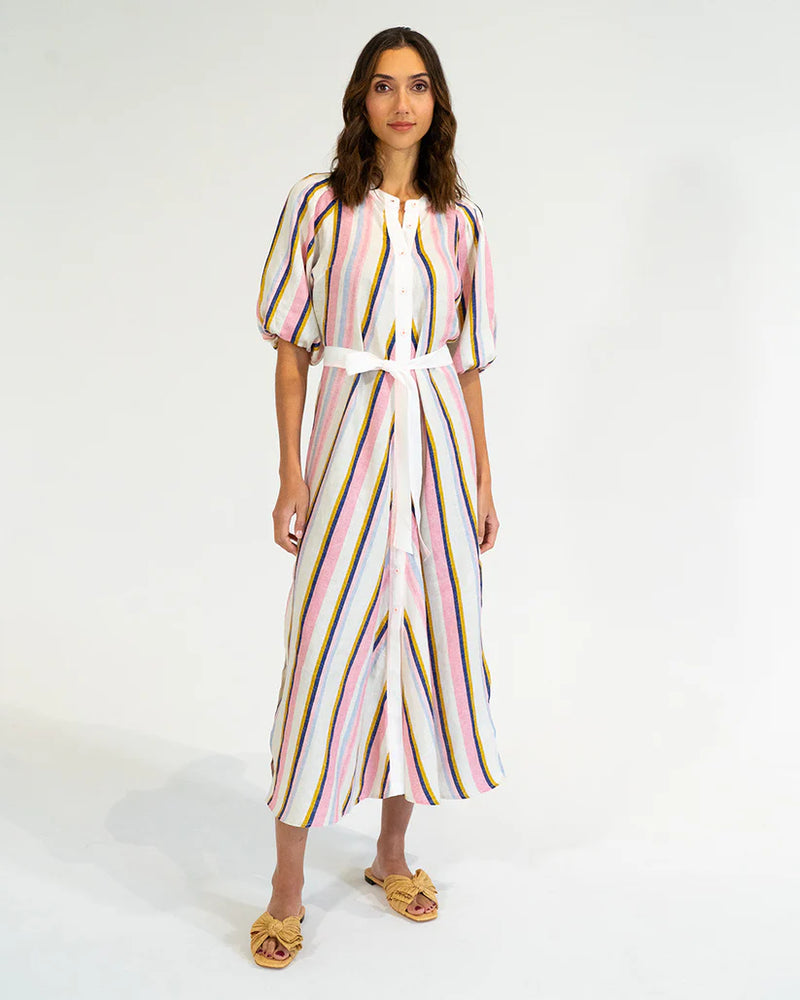 Elms+King | Cannon Dress | Catalina Stripe