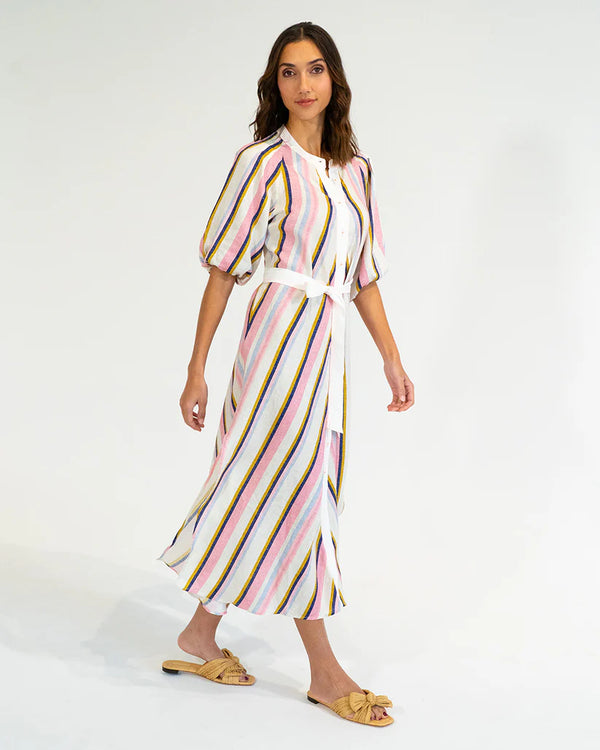 Elms+King | Cannon Dress | Catalina Stripe