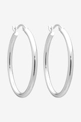Liberte | Erika Hoop Earring | Silver