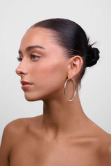 Liberte | Harper Hoop | Silver