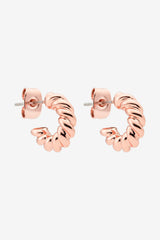 Liberte | Phoebe Rope Earring | Rose Gold
