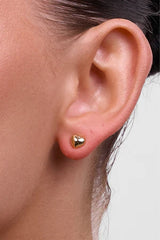 Liberte | Winnie Heart Earring | Gold