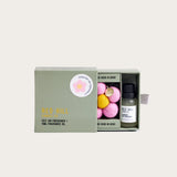 Red Hill Candle Co | Felt Flower Air Freshener | Champagne & Pomegranate
