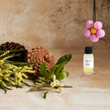 Red Hill Candle Co | Felt Flower Air Freshener | Champagne & Pomegranate
