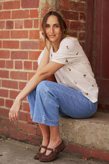 Kireina | Freya Jean | Cord - Mid Blue