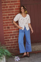 Kireina | Freya Jean | Cord - Mid Blue