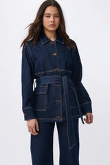 Kireina | Gabriella Jacket | Indigo