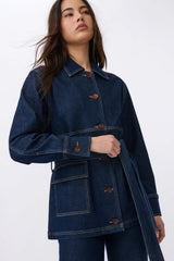 Kireina | Gabriella Jacket | Indigo