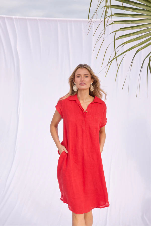 Holiday | Ahoy Tunic | Red