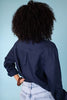 HUT / Forever Navy Boyfriend Linen Shirt