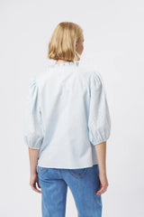 Kireina | Isabella Shirt | Powder Blue