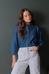 Kireina | Isla Shirt | Dakota Wash