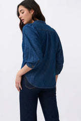 Kireina | Isla Shirt | Dakota Wash