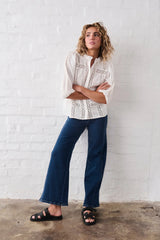 Kireina | Palazzo Jean | Mid Washed Blue