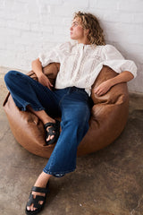 Kireina | Palazzo Jean | Mid Washed Blue
