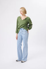 Kireina | Kimberley Top | Moss Green