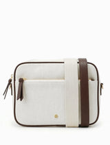 Zjoosh | Leah Cross Body Bag | White Chocolate