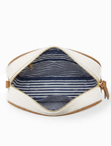 Zjoosh | Leah Cross Body Bag | White Tan