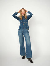 Mos Mosh | Dara Deco Jeans | Mid Blue